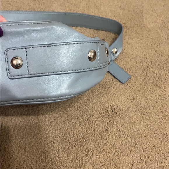 Light blue Coach purse - Picture 7 of 8